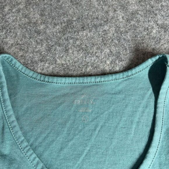 Free Fly Dress Womens Large Turquoise Green Cinch Waist Tank Athleisure Stretch - Picture 5 of 8